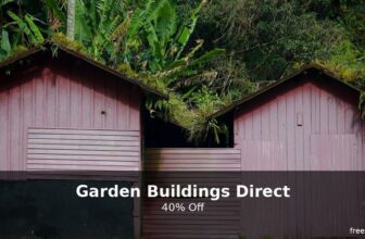 Garden Buildings Direct: 40% Off Summer Holidays Are Here! Extra 40% Off Wooden Buildings