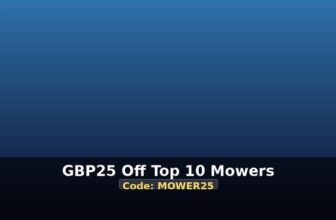 Just Lawnmowers: £25 Off Top 10 Mowers