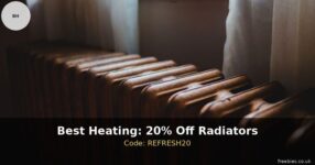 Best Heating: 20% Off Radiators – 20% off Windsor, Alpha and Aruba Radiators