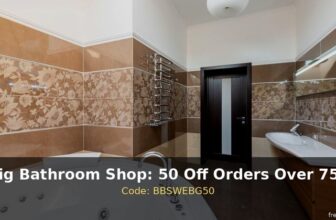 Big Bathroom Shop: 50 Off Orders Over 750 – 50 off orders over 750 (up to 1499.99)