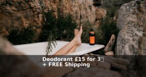 grüum UK: Deodorant £15 for 3 + FREE Shipping