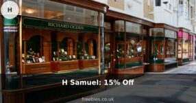 H Samuel: 15% Off Selected Watches – Bank Holiday Deal