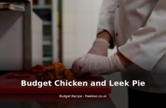 Budget Chicken and Leek Pie