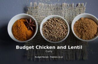 Budget Chicken and Lentil Curry