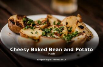 Cheesy Baked Bean and Potato Hash