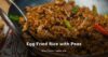 Egg Fried Rice with Peas