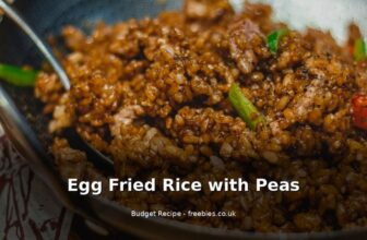 Egg Fried Rice with Peas