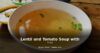 Lentil and Tomato Soup with Pasta
