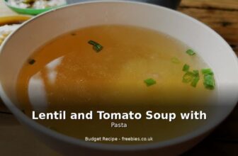Lentil and Tomato Soup with Pasta