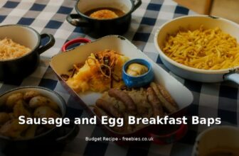 Sausage and Egg Breakfast Baps