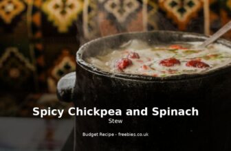 Spicy Chickpea and Spinach Stew