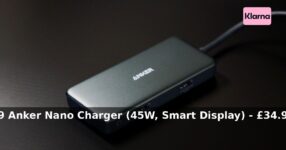 Anker UK: £9 – Anker Nano Charger (45W, Smart Display) – £34.99