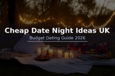 Cheap date night ideas UK - romantic fairy light picnic at dusk