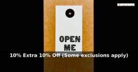 Find Me A Gift: 10% – Extra 10% Off (Some exclusions apply)