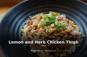 Lemon and Herb Chicken Thigh Rice