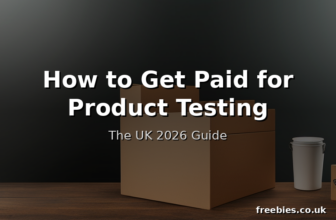Delivery boxes with consumer products and feedback checklist - how to get paid for product testing in the UK