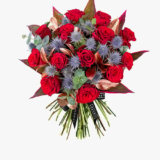 Save £40 on our Romantic 12 Roses bouquet