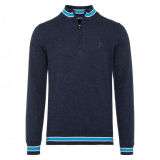 REDUCE: Men’s stretch golf jacket with contrasting stripes and cold weather protection