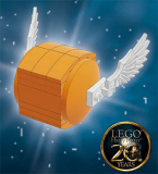 Build your own Lego Golden Snitch and take home for FREE