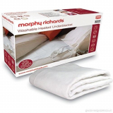 REDUCED: Morphy Richards Single Washable Heated Electric Underblanket