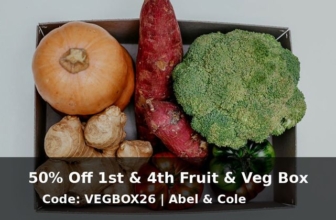 50% Off 1st and 4th Fruit and Veg Box at Abel and Cole