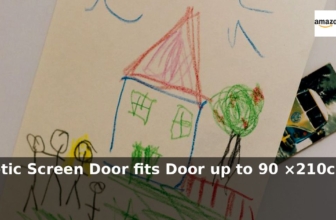 Amazon: 26% Off – RnCop Magnetic Screen Door fits Door up to 90 ×210cm, Heavy Du