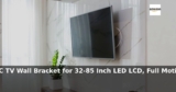 Amazon: 27% Off – BONTEC TV Wall Bracket for 32-85 Inch LED LCD, Full Motion Swi