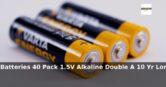 Amazon: 29% Off – GP AA Batteries 40 Pack 1.5V Alkaline Double A 10 Yr Long Shel