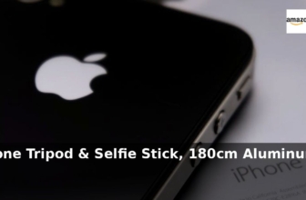 Amazon: 30% Off – RISEOFLE Phone Tripod & Selfie Stick, 180cm Aluminum All in On