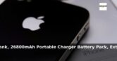Amazon: 33% Off – Power Bank, 26800mAh Portable Charger Battery Pack, External B