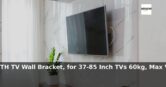 Amazon: 34% Off – PERLESMITH TV Wall Bracket, for 37-85 Inch TVs 60kg, Max VESA