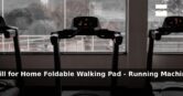 Amazon: 35% Off – Treadmill for Home Foldable Walking Pad – Running Machine with