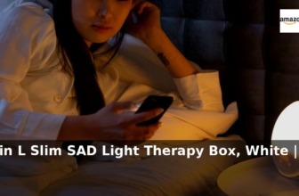 Amazon: 36% Off – Lumie Vitamin L Slim SAD Light Therapy Box, White | Slim, spac
