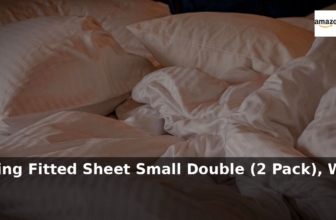 Amazon: 37% Off – Utopia Bedding Fitted Sheet Small Double (2 Pack), White | Dee