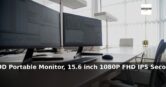 Amazon: 38% Off – COOLHOOD Portable Monitor, 15.6 inch 1080P FHD IPS Second Exte