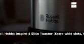 Amazon: 38% Off – Russell Hobbs Inspire 4 Slice Toaster (Extra wide slots, High