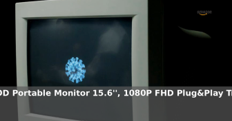 Amazon: 40% Off – COOLHOOD Portable Monitor 15.6”, 1080P FHD Plug&Play Travel L