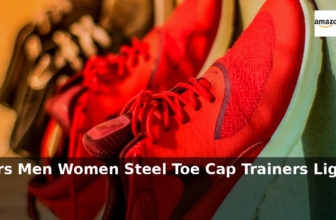 Amazon: 40% Off – Safety Trainers Men Women Steel Toe Cap Trainers Lightweight W