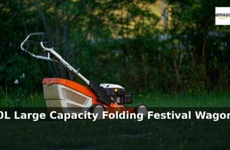 Amazon: 44% Off – Overmont 300L Large Capacity Folding Festival Wagon, Heavy Dut