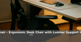 Amazon: 48% Off – Office Chair – Ergonomic Desk Chair with Lumbar Support Headre