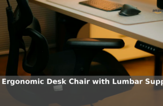 Amazon: 48% Off – Office Chair – Ergonomic Desk Chair with Lumbar Support Headre