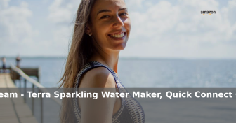 Amazon: 48% Off – SodaStream – Terra Sparkling Water Maker, Quick Connect CO2 Sy
