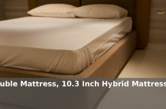 Amazon: 48% Off – Vesgantti Double Mattress, 10.3 Inch Hybrid Mattress 4FT6 with