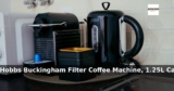 Amazon: 49% Off – Russell Hobbs Buckingham Filter Coffee Machine, 1.25L Carafe/1