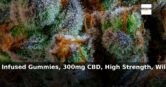 Amazon: 49% Off – TRIP CBD Infused Gummies, 300mg CBD, High Strength, Wild Straw