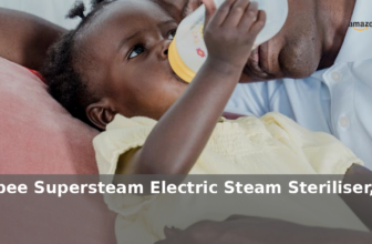 Amazon: 50% Off – Tommee Tippee Supersteam Electric Steam Steriliser, Black, for