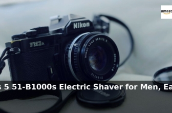 Amazon: 54% Off – Braun Series 5 51-B1000s Electric Shaver for Men, EasyClean, W