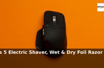 Amazon: 56% Off – Braun Series 5 Electric Shaver, Wet & Dry Foil Razor for Men w