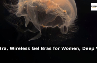 Amazon: 56% Off – HOWIN Jelly Bra, Wireless Gel Bras for Women, Deep V Sexy Seam