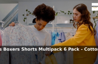 Amazon: 58% Off – YouShow Mens Boxers Shorts Multipack 6 Pack – Cotton Boxers fo